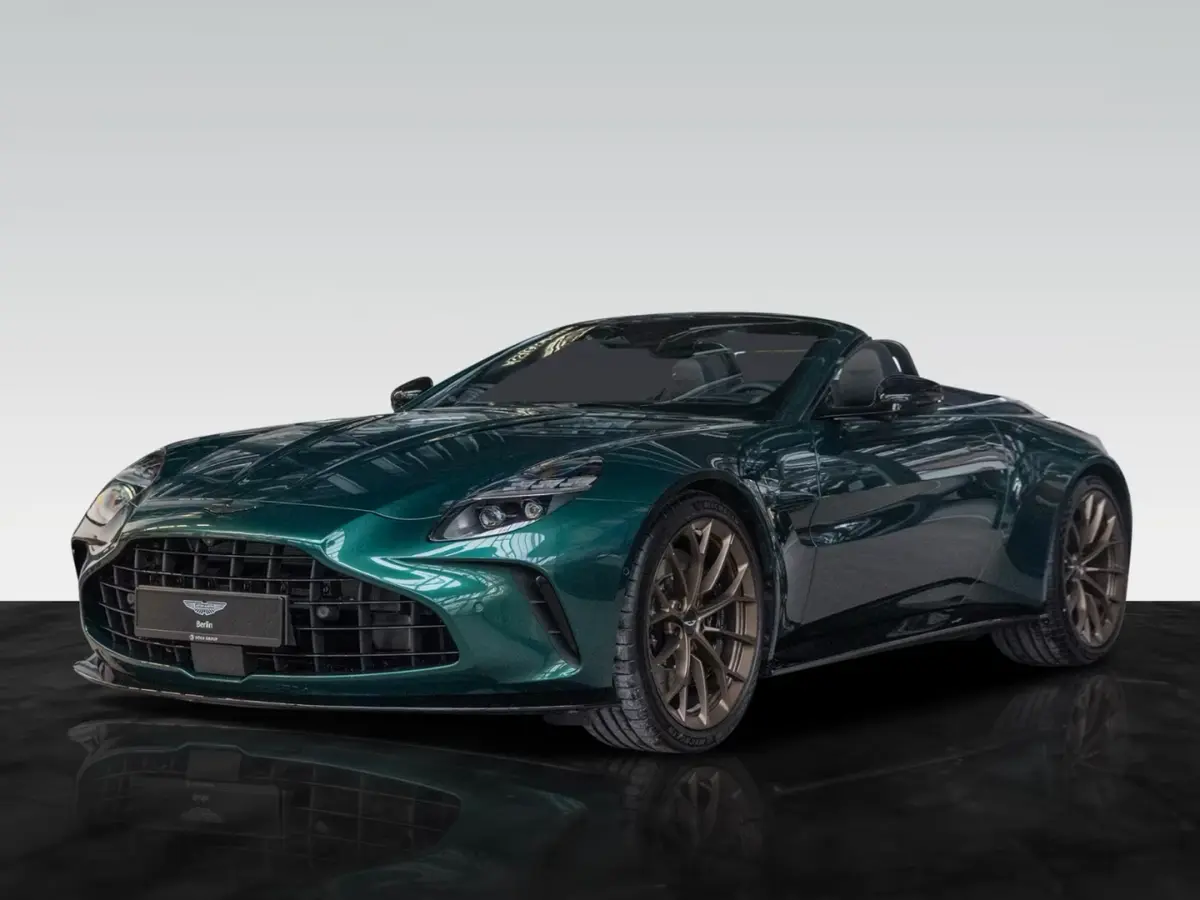Aston Martin Vantage V8 Spider 2026, interior — Marbella Luxury Car Rental, Marbella. The 2026 Aston Martin Vantage V8 Spider puts 665 hp through a chassis built for exactly…