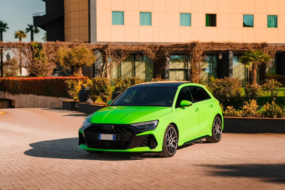 Audi RS3 Restyling 2025 — Marbella Luxury Car Rental, Marbella. The 2025 Audi RS3 Restyling brings 400 hp to a body that still seats four, which makes it…