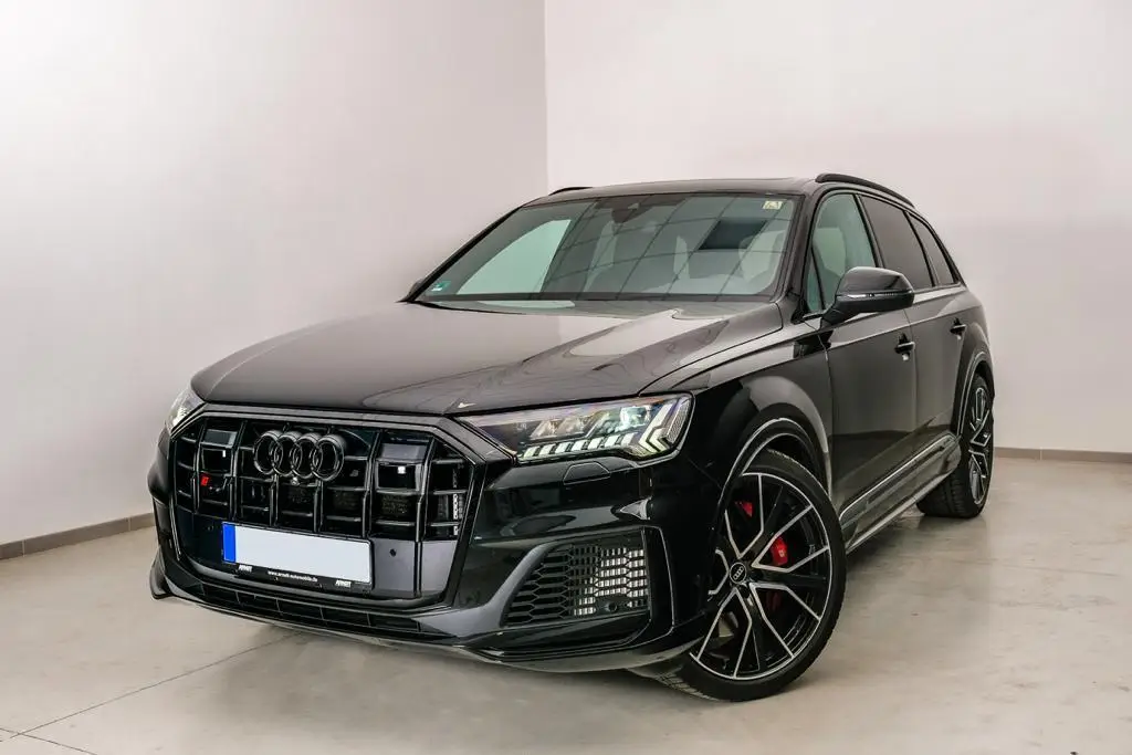 Audi SQ7 2025 — Marbella Luxury Car Rental, Marbella. The 2025 Audi SQ7 pairs a 507 hp V8 with genuine seven-seat capacity, which is not a…