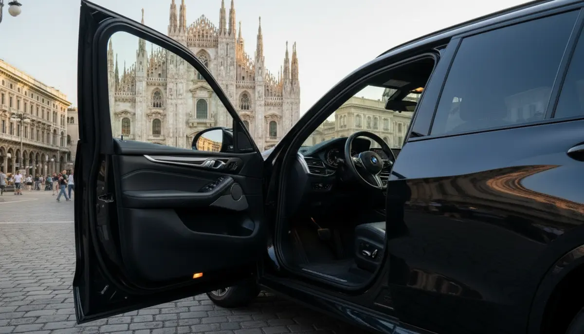 BMW X5 4.0i M 2025, interior — Marbella Luxury Car Rental, Marbella. The 2025 BMW X5 4.0i M carries 381 hp through a five-seat cabin built for real use rather…