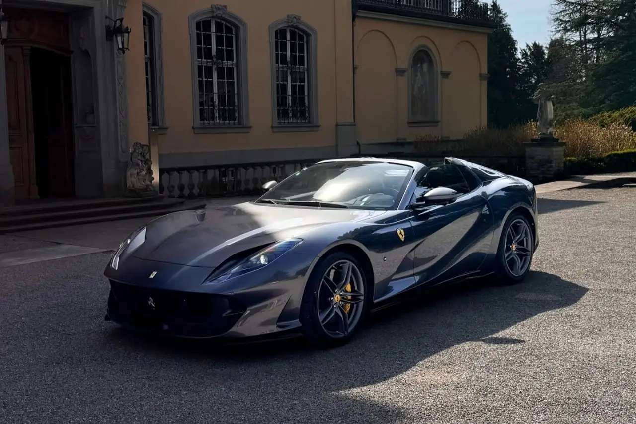 Ferrari 812 GTS 2024 — Marbella Luxury Car Rental, Marbella. The Ferrari 812 GTS pairs an 800 hp naturally aspirated V12 with a folding hard top, a…
