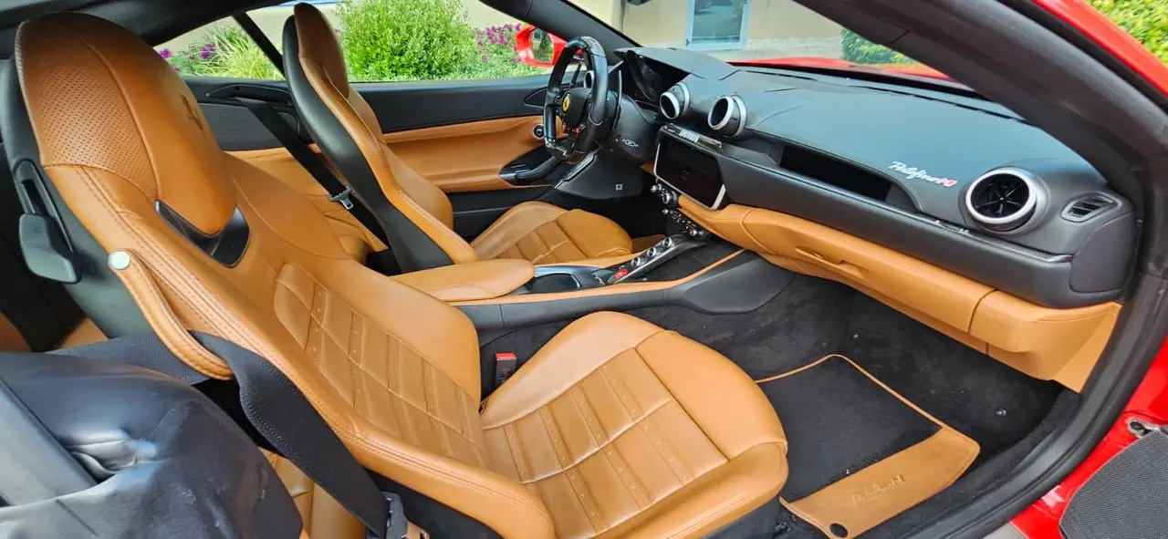 Ferrari Portofino M 2023, exterior — Marbella Luxury Car Rental, Marbella. The Ferrari Portofino M sits in the fleet as the four-seat convertible option among the…