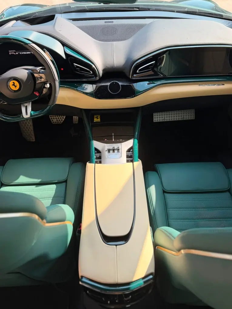 Ferrari Purosangue Atelier 2025, exterior — Marbella Luxury Car Rental, Marbella. The Ferrari Purosangue Atelier is the one car in the marque's range built around four…