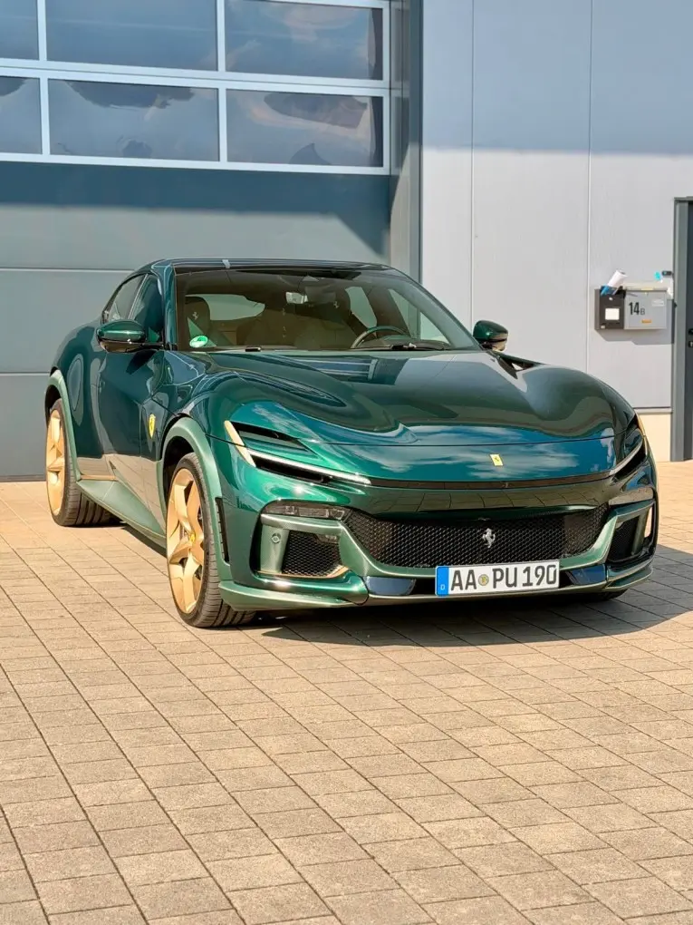 Ferrari Purosangue Atelier 2025, rear view — Marbella Luxury Car Rental, Marbella. The Ferrari Purosangue Atelier is the one car in the marque's range built around four…