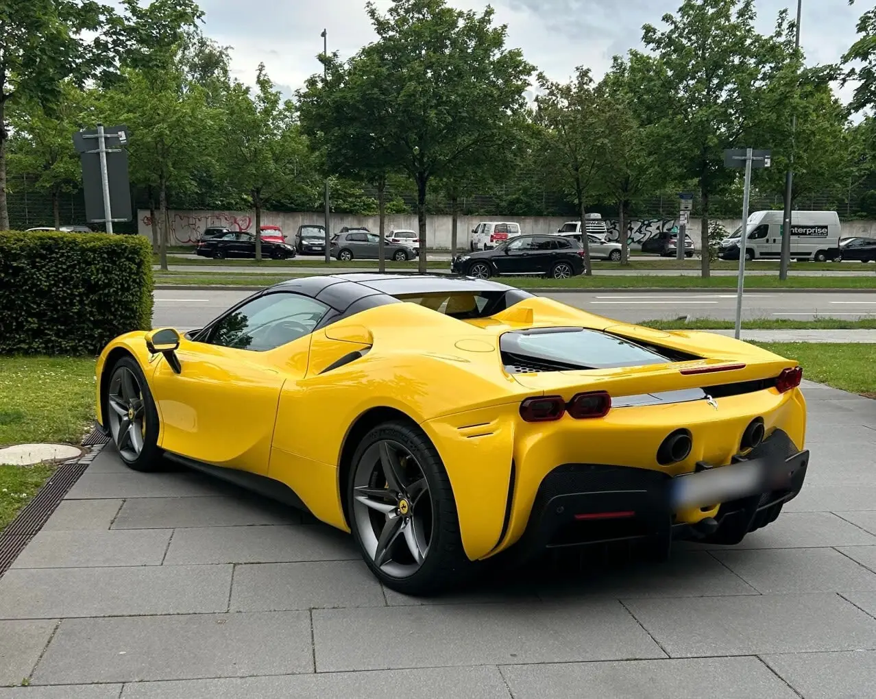 Ferrari SF90 Spider 2024, front view — Marbella Luxury Car Rental, Marbella. The Ferrari SF90 Spider is the most powerful car in this fleet, its 986 hp putting it at…