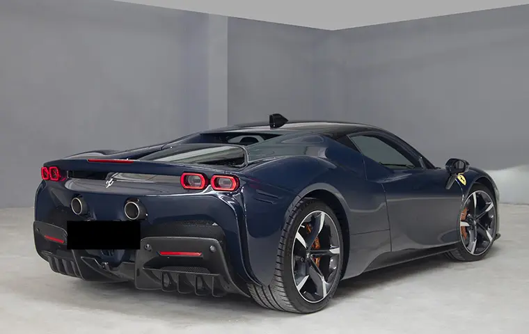 Ferrari SF90 Stradale 2025, interior — Marbella Luxury Car Rental, Marbella. The Ferrari SF90 Stradale sits at the top of the marque's road-going range for a reason:…