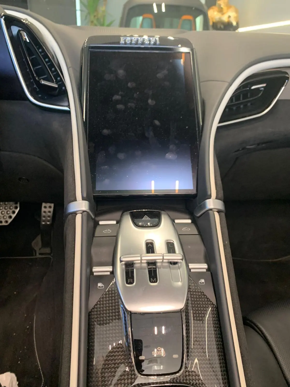 Lamborghini Huracan Sterrato 2024, exterior — Marbella Luxury Car Rental, Marbella. The Huracán Sterrato is the version of Lamborghini's V10 supercar built with raised ride…