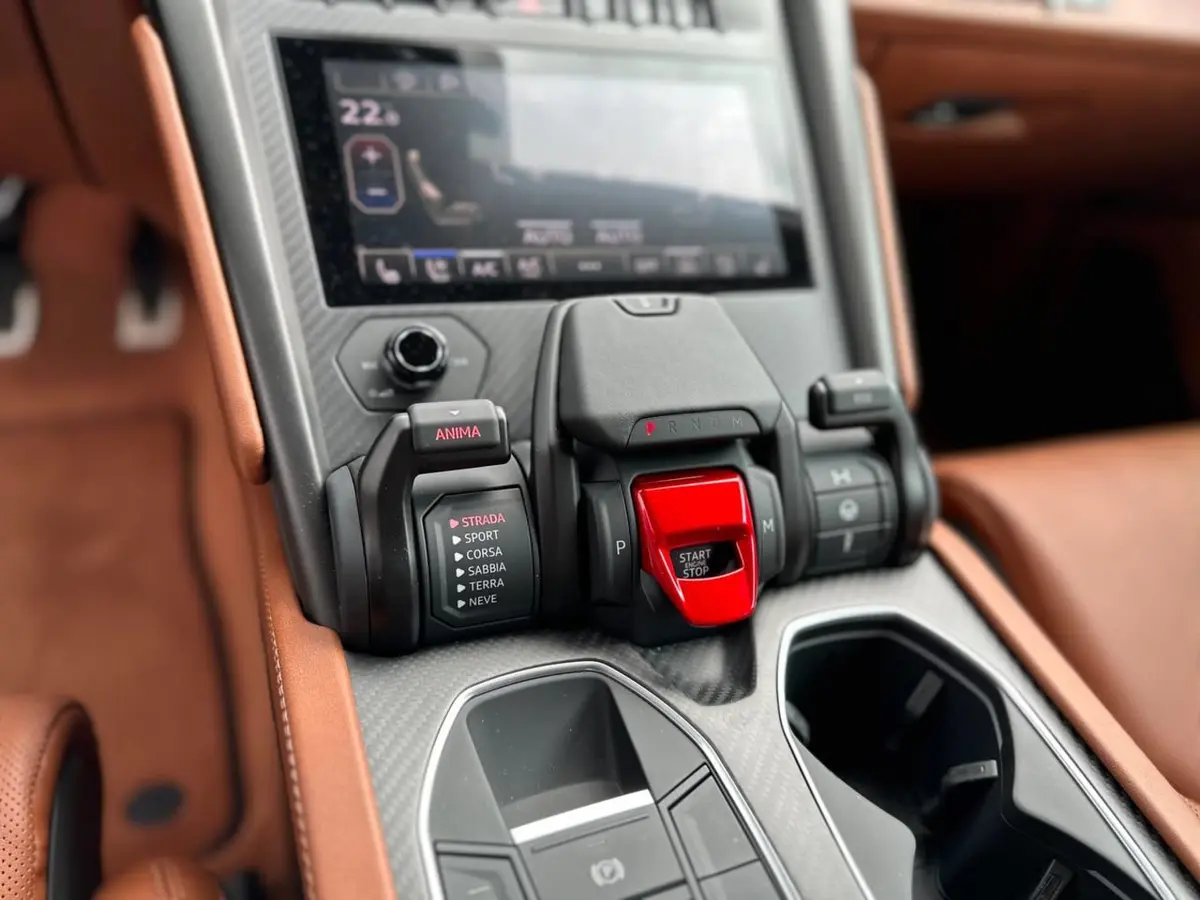 Lamborghini Urus S 2023, interior — Marbella Luxury Car Rental, Marbella. The Lamborghini Urus S carries 657 hp inside a five-seat SUV body, which means the usual…