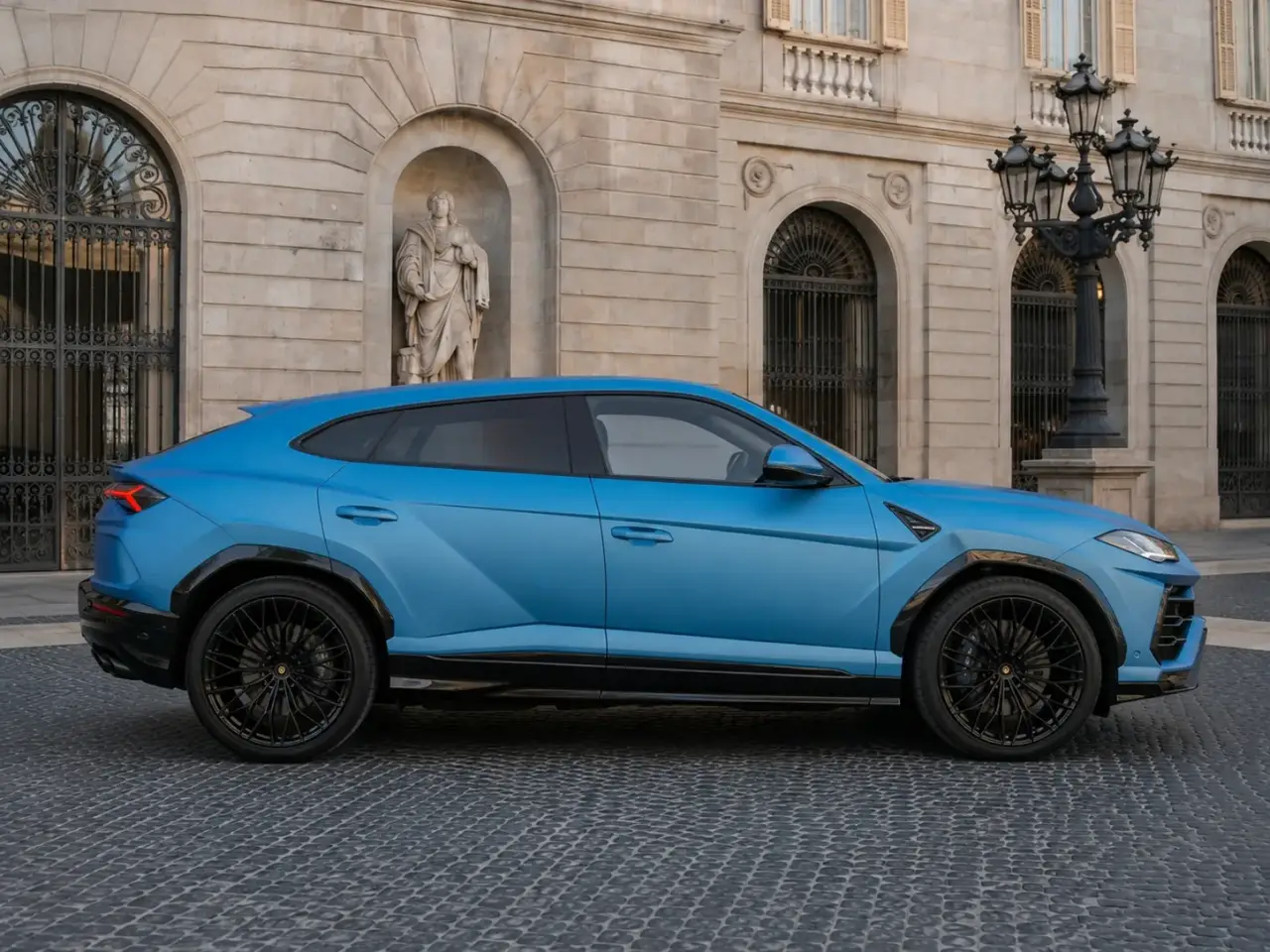 Lamborghini Urus SE 2025, rear view — Marbella Luxury Car Rental, Marbella. The Lamborghini Urus SE brings 800 hp to a body style that most owners actually use…