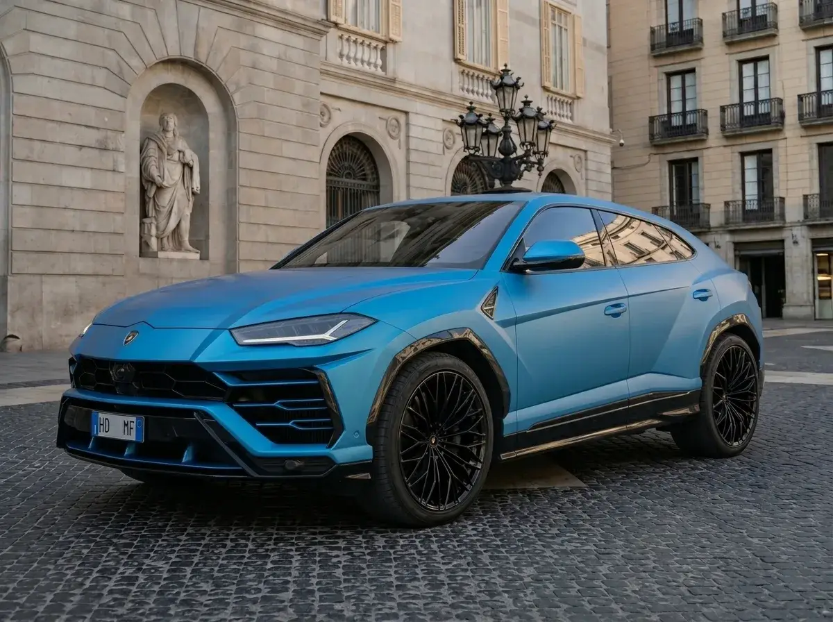 Lamborghini Urus SE 2025, exterior — Marbella Luxury Car Rental, Marbella. The Lamborghini Urus SE brings 800 hp to a body style that most owners actually use…