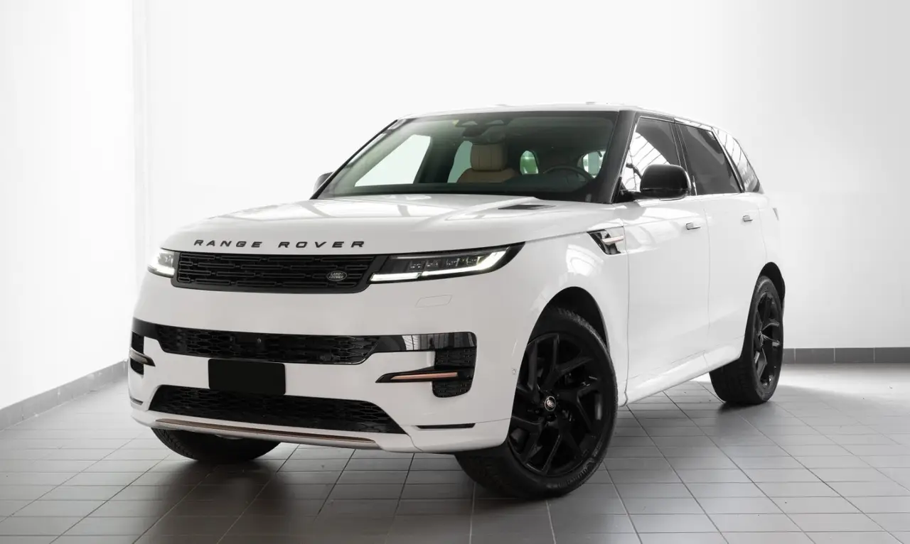 Land Rover Range Rover Sport 2025, rear view — Marbella Luxury Car Rental, Marbella. The 2025 Range Rover Sport carries 400 hp with the kind of composure that makes it feel…