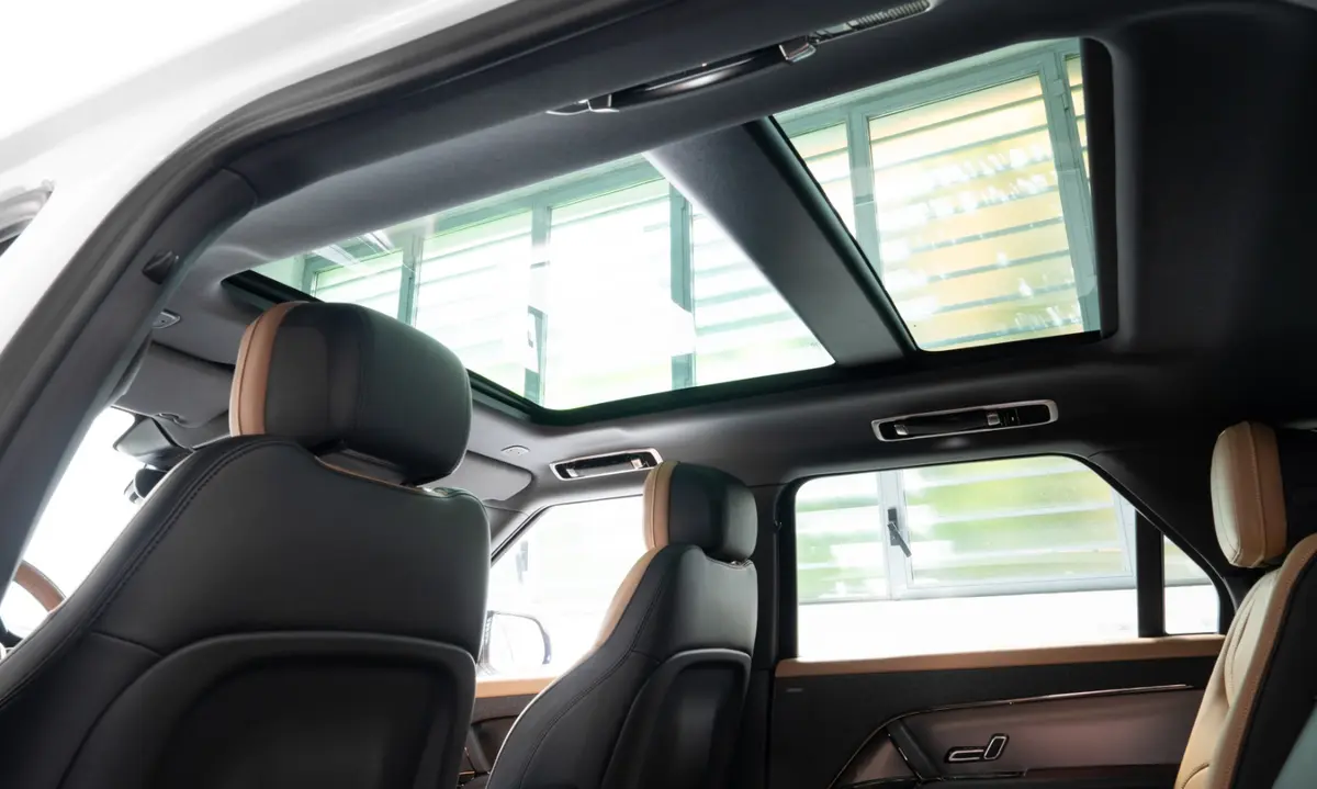Land Rover Range Rover Sport 2025, exterior — Marbella Luxury Car Rental, Marbella. The 2025 Range Rover Sport carries 400 hp with the kind of composure that makes it feel…