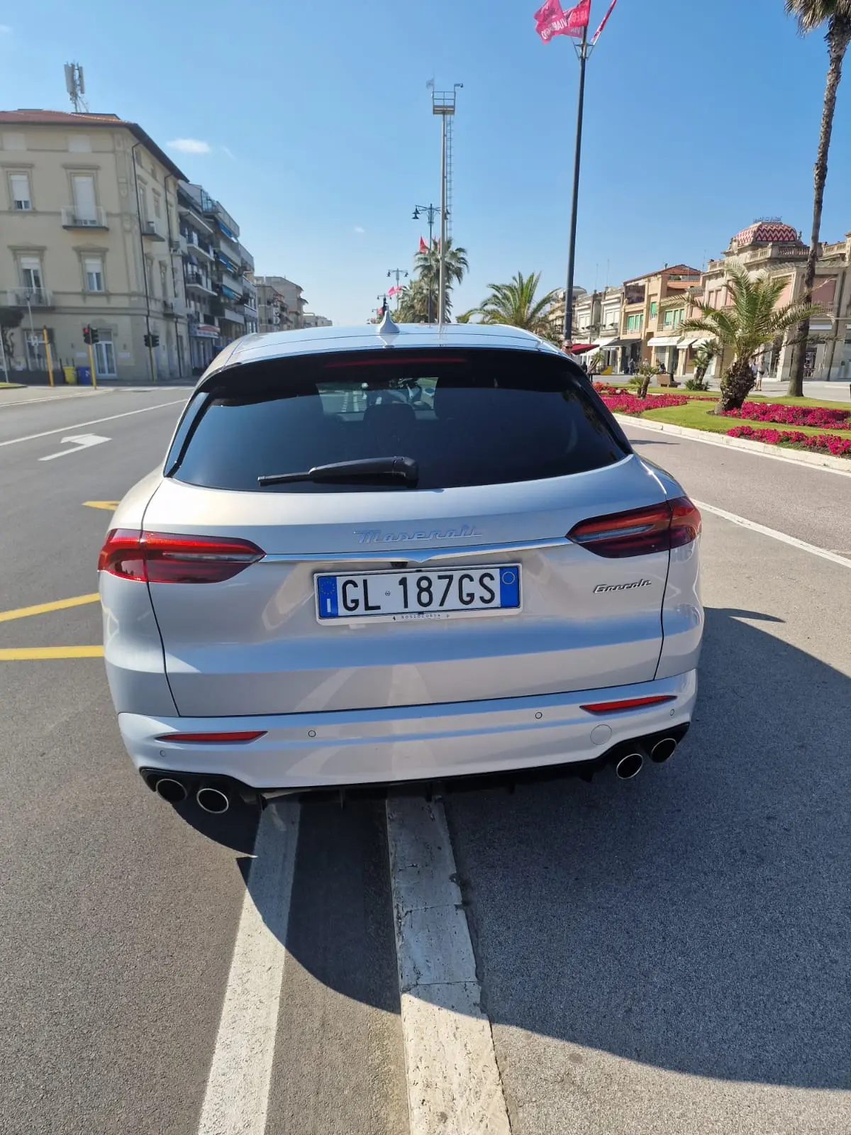 Maserati Grecale GT 2025, exterior — Marbella Luxury Car Rental, Marbella. The Maserati Grecale GT sits in a different register from the outright performance SUVs…