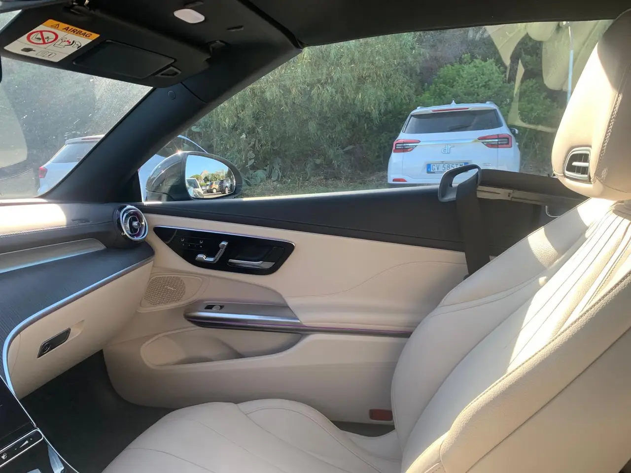 Mercedes Benz CLE Cabrio 2025, front view — Marbella Luxury Car Rental, Marbella. The 2025 Mercedes Benz CLE Cabrio brings 258 hp to a car built for open-top comfort…