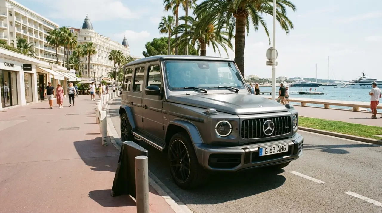 Mercedes Benz G63 2023 — Marbella Luxury Car Rental, Marbella. The Mercedes Benz G63 keeps the upright, slab-sided silhouette that has defined the…