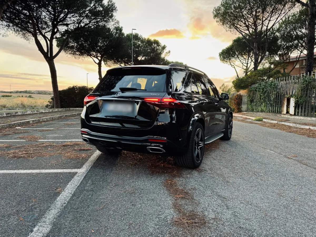 Mercedes Benz GLE 450 AMG 2024, rear view — Marbella Luxury Car Rental, Marbella. The Mercedes Benz GLE 450 AMG pairs a 367 hp six-cylinder engine with the AMG line's…