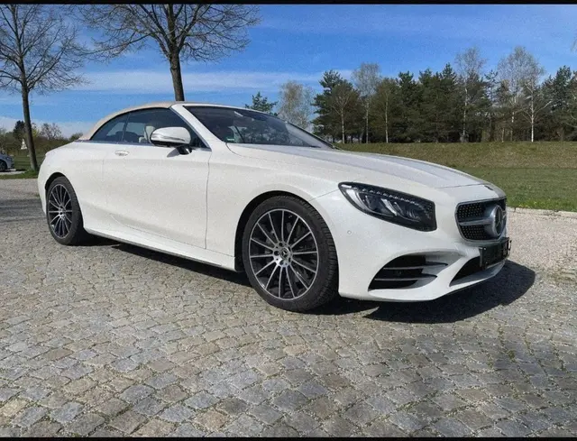 Mercedes Benz S560 Cabrio 2021 — Marbella Luxury Car Rental, Marbella