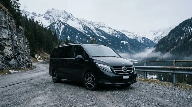 Mercedes Benz V300 8 seats 2025 — Marbella Luxury Car Rental, Marbella