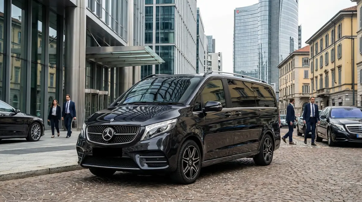 Mercedes V Class 2026 — Marbella Luxury Car Rental, Marbella. The Mercedes Benz V Class is not built to chase corners on the A-369 toward Ronda; it is…