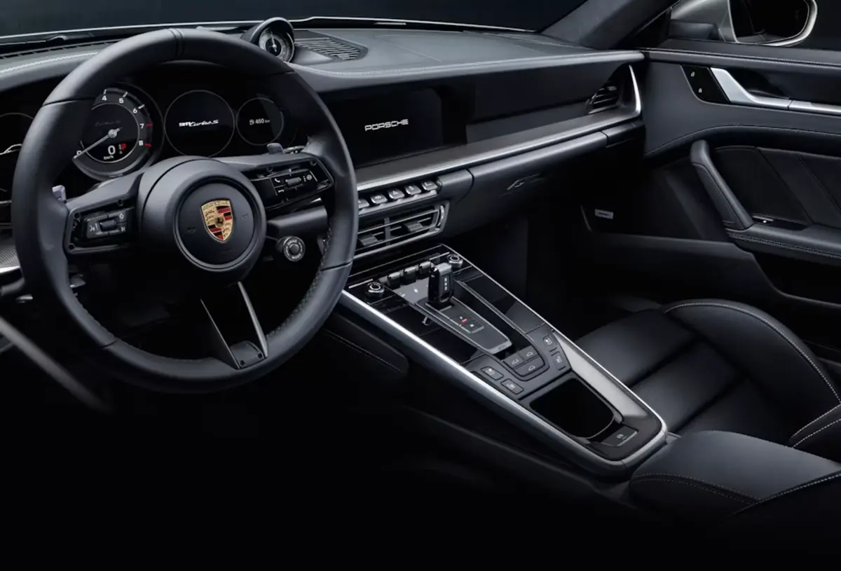 Porsche 992 Carrera 4 GTS Cabrio 2024, exterior — Marbella Luxury Car Rental, Marbella. The 992-generation Carrera 4 GTS Cabrio sits at the point where the 911 range gets…