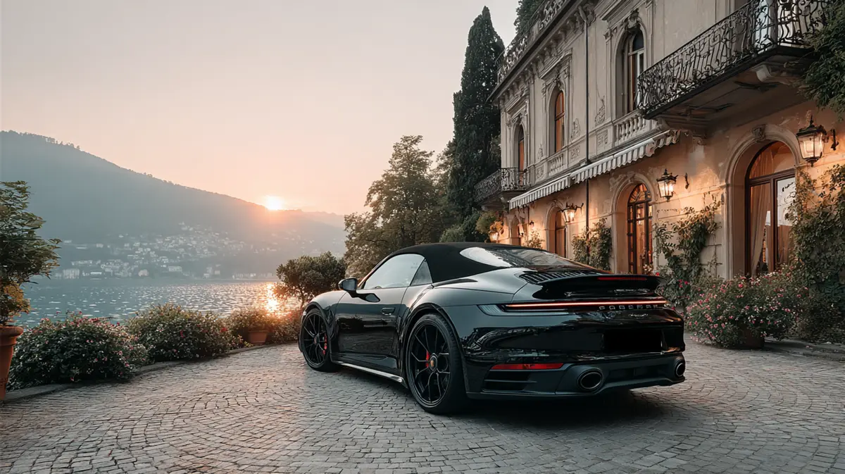 Porsche 992 Carrera 4 GTS Cabrio 2024, front view — Marbella Luxury Car Rental, Marbella. The 992-generation Carrera 4 GTS Cabrio sits at the point where the 911 range gets…
