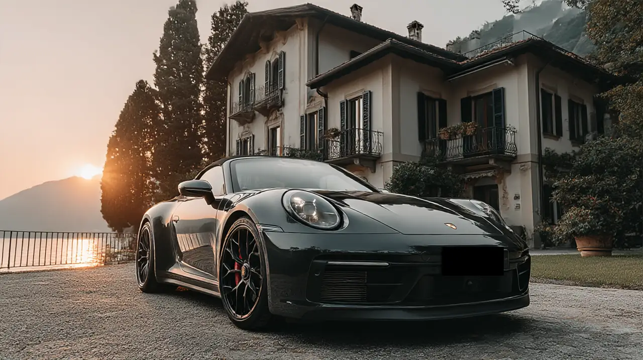 Porsche 992 Carrera 4 GTS Cabrio 2024, rear view — Marbella Luxury Car Rental, Marbella. The 992-generation Carrera 4 GTS Cabrio sits at the point where the 911 range gets…