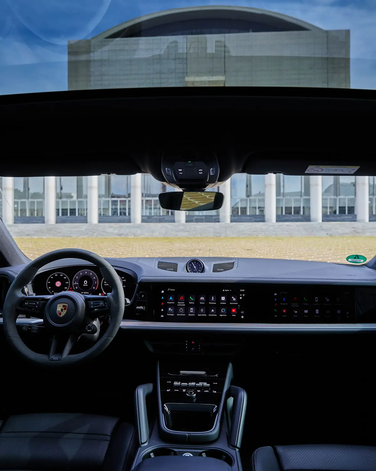 Porsche Cayenne 2025, exterior — Marbella Luxury Car Rental, Marbella. The 2025 Porsche Cayenne carries 353 hp through a body built for grip rather than…