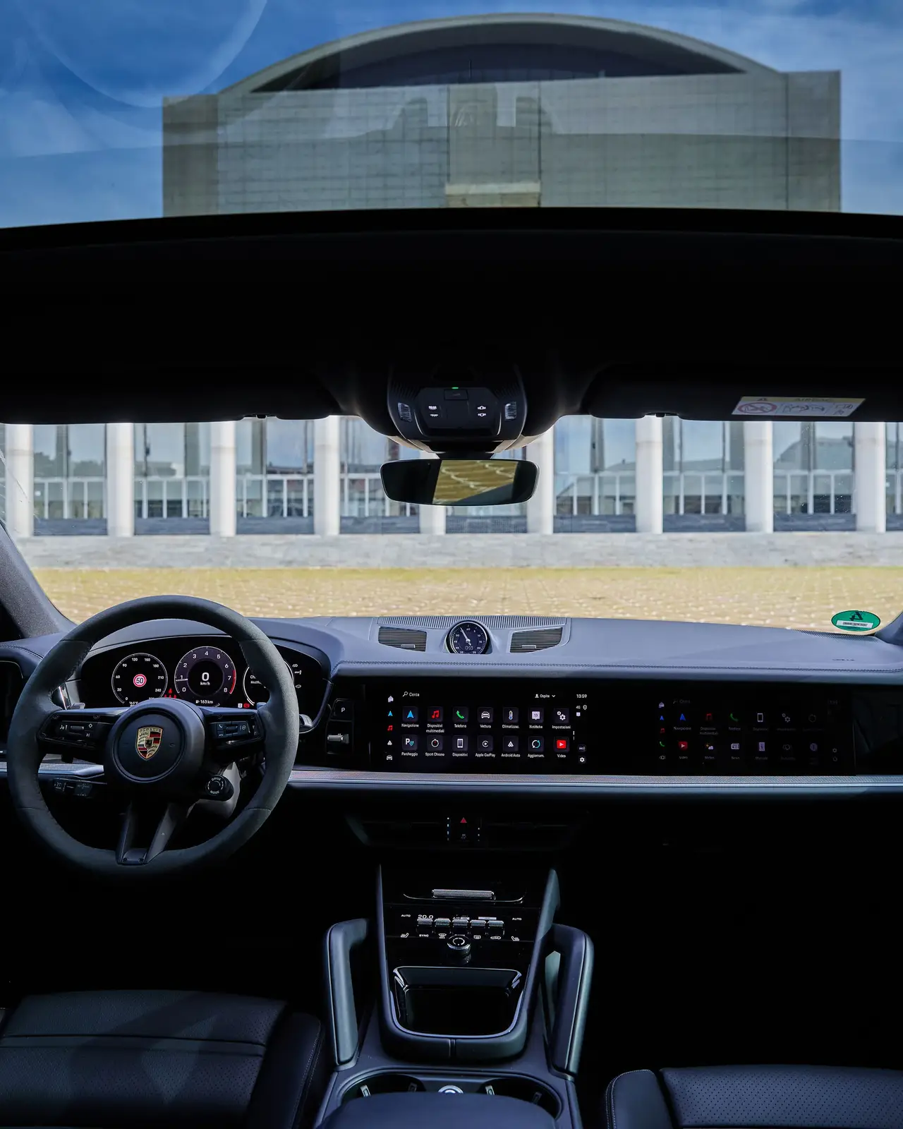 Porsche Cayenne 2025, exterior — Marbella Luxury Car Rental, Marbella. The 2025 Porsche Cayenne carries 353 hp through a body built for grip rather than…