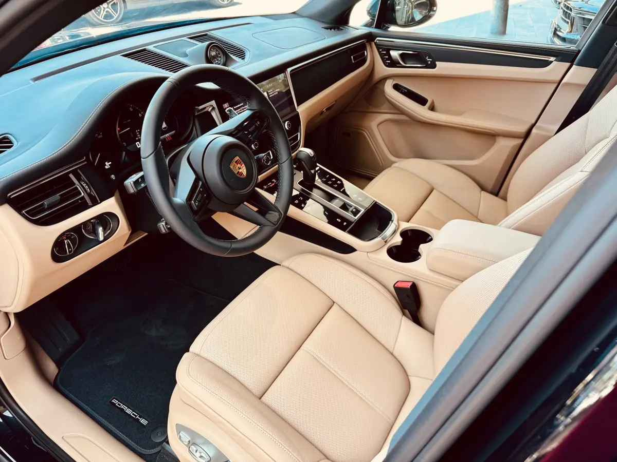 Porsche Macan 2024, front view — Marbella Luxury Car Rental, Marbella. The 2024 Porsche Macan brings 265 hp to a body that's easier to place than the full-size…