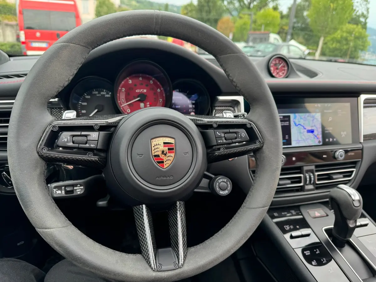 Porsche Macan GTS 2024, interior — Marbella Luxury Car Rental, Marbella. The 2024 Porsche Macan GTS pairs 440 hp with a five-seat SUV body, which puts it in an…
