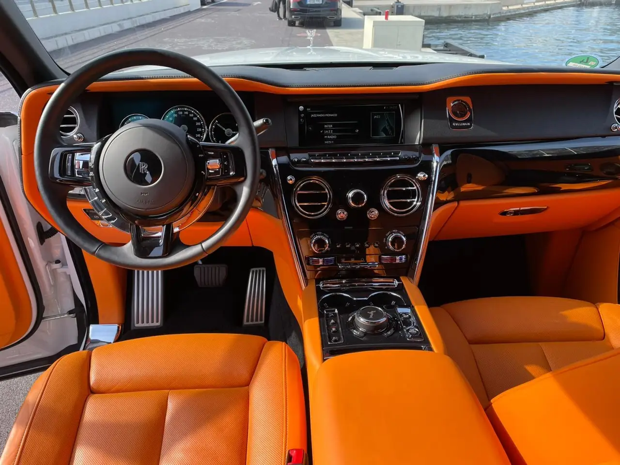 Rolls-Royce Cullinan 2022, rear view — Marbella Luxury Car Rental, Marbella. The Rolls-Royce Cullinan carries its 563 hp with a kind of unbothered calm that suits…