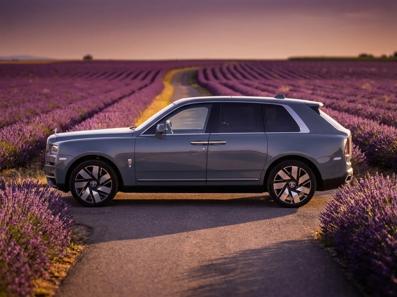 Rolls-Royce Cullinan 2025, exterior — Marbella Luxury Car Rental, Marbella. The Rolls-Royce Cullinan sits high on 563 hp and a four-seat cabin built for people who…