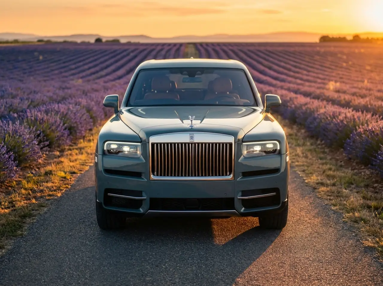 Rolls-Royce Cullinan 2025, rear view — Marbella Luxury Car Rental, Marbella. The Rolls-Royce Cullinan sits high on 563 hp and a four-seat cabin built for people who…