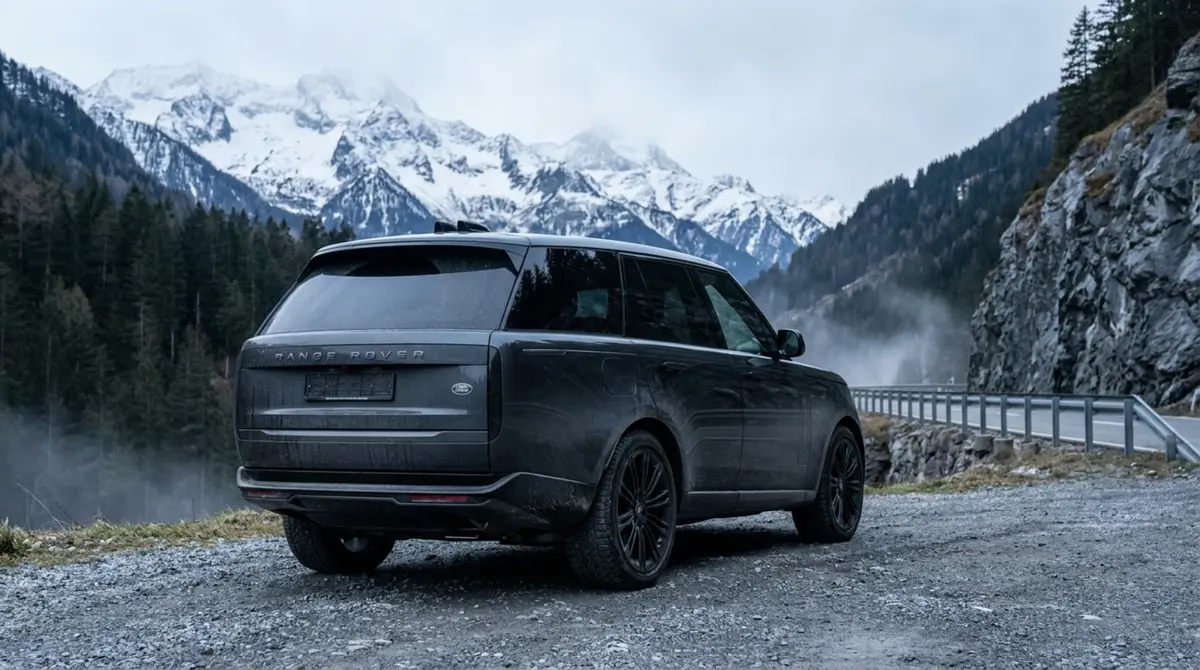 Rover Range Rover Autobiography P530 2026, front view — Marbella Luxury Car Rental, Marbella. The 2026 Range Rover Autobiography P530 carries 530 hp with the kind of quiet authority…
