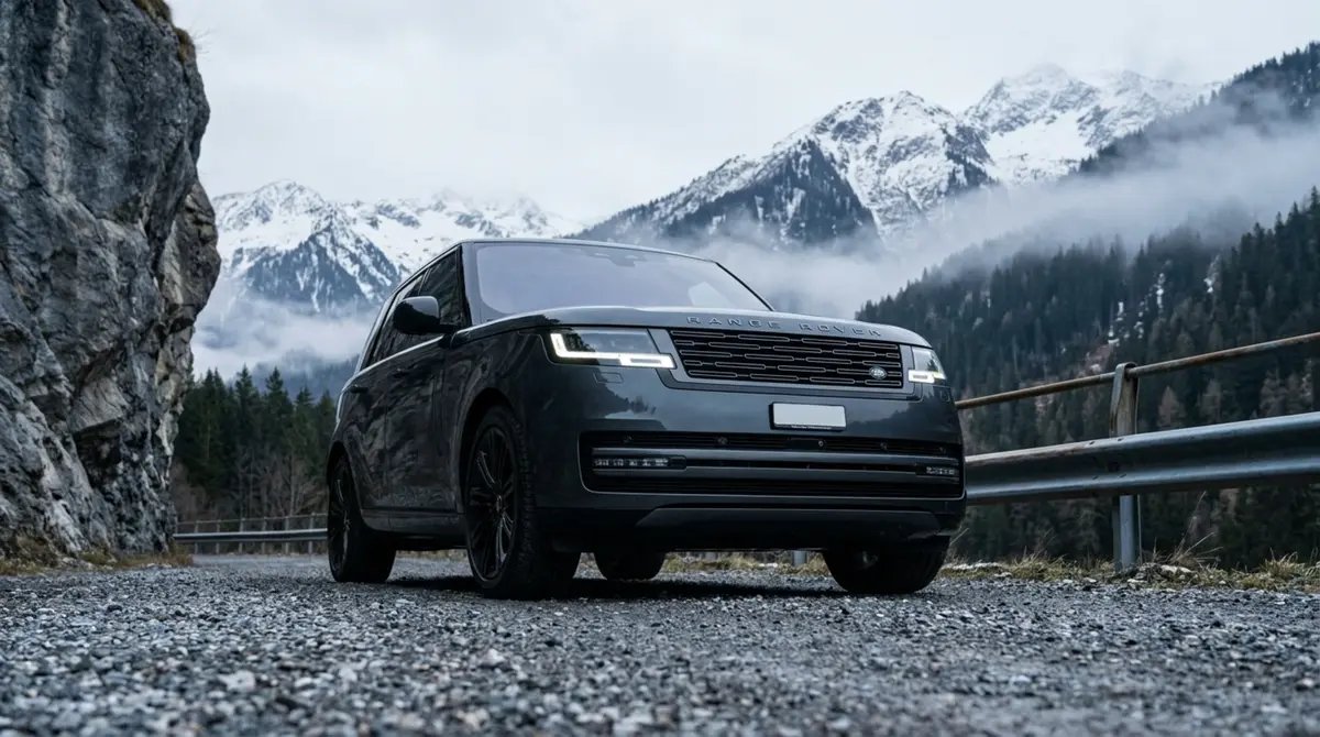 Rover Range Rover Autobiography P530 2026, rear view — Marbella Luxury Car Rental, Marbella. The 2026 Range Rover Autobiography P530 carries 530 hp with the kind of quiet authority…