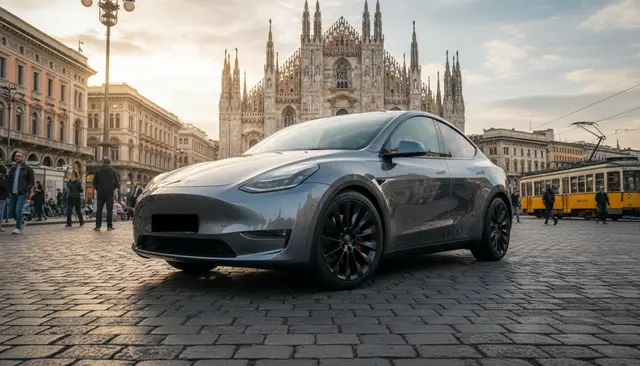 Tesla Model Y Long Range 2023 — Marbella Luxury Car Rental, Marbella
