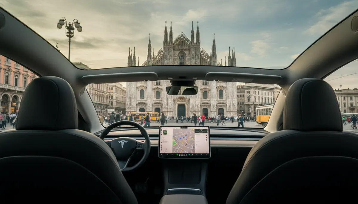 Tesla Model Y Long Range 2023, dashboard — Marbella Luxury Car Rental, Marbella. The Tesla Model Y Long Range trades the theatre of a combustion engine for something…